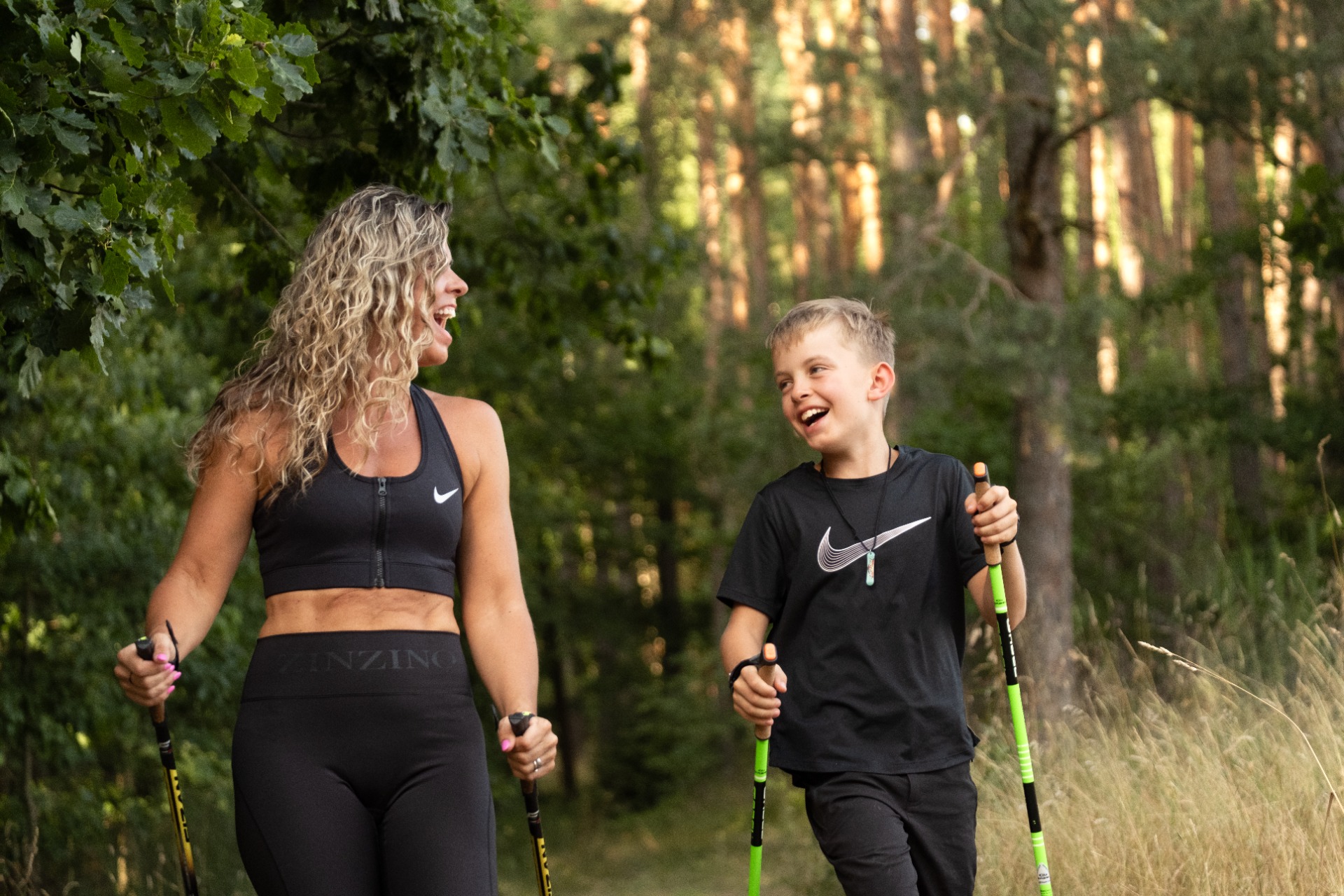 Vědomá chůze s holemi Nordic Walking | Instruktor České Budějovice